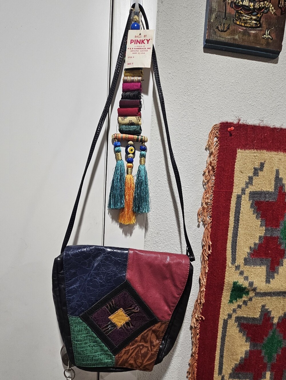Vintage Bags By Pinky Leather Purse
